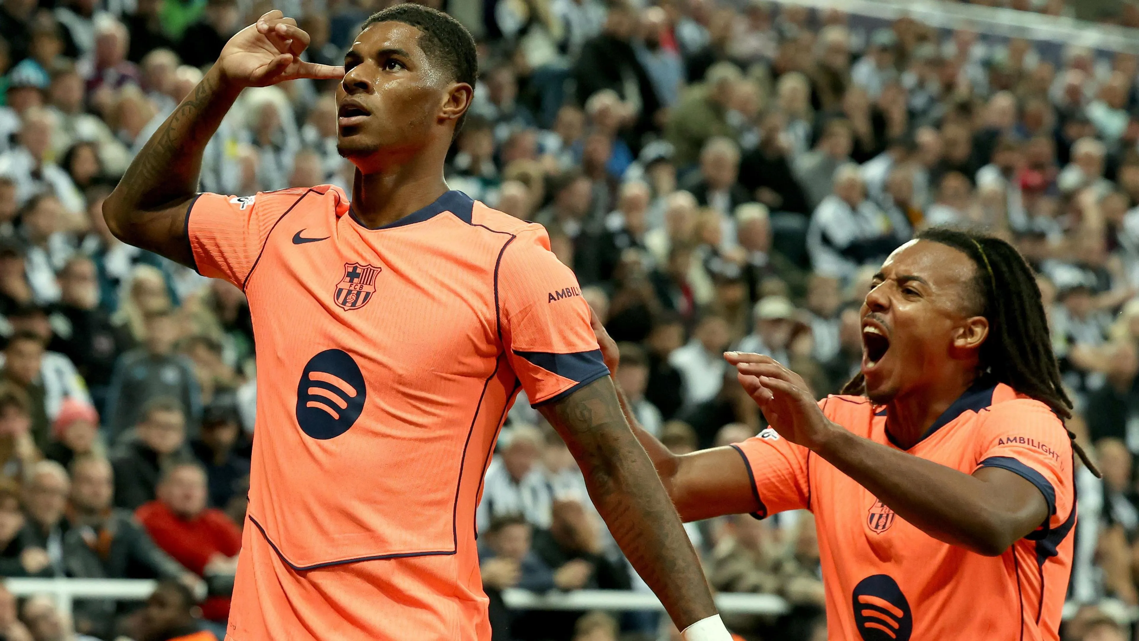 Is the forward heading toward a comeback in La Liga following his brace against Newcastle?